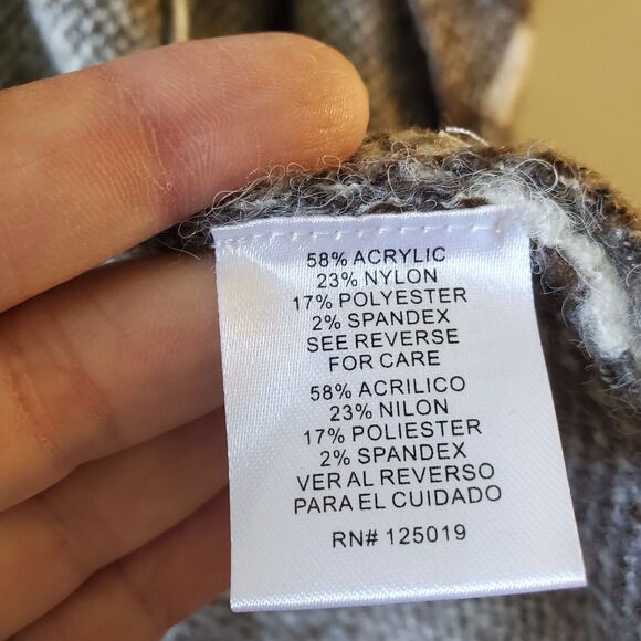 Joseph A Long Open Cardigan Sweater Women's Size Small Pockets Soft Relaxed Fit - Picture 10 of 10